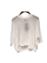 Load image into Gallery viewer, Boxy Cotton Crew