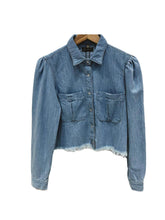 Load image into Gallery viewer, Simone Crop Denim Jacket