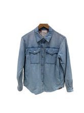 Load image into Gallery viewer, Drapey Denim Jacket