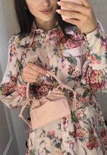 Load image into Gallery viewer, Mini Bom Rouched Leather Bag