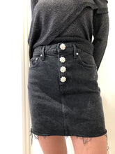 Load image into Gallery viewer, High Rise Straight Mini Skirt