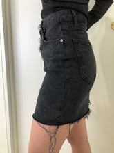 Load image into Gallery viewer, High Rise Straight Mini Skirt