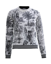 Load image into Gallery viewer, Jacquard Toile Knit