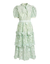Load image into Gallery viewer, Floral Lace Midi Dress