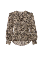 Load image into Gallery viewer, Thea Reptile Blouse