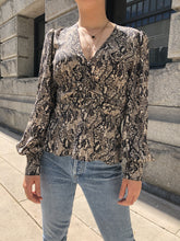 Load image into Gallery viewer, Thea Reptile Blouse