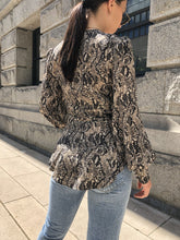 Load image into Gallery viewer, Thea Reptile Blouse