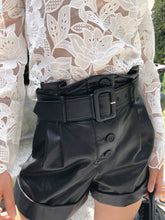 Load image into Gallery viewer, Faux Leather Short