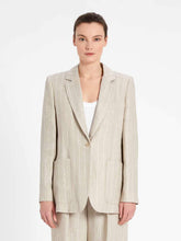 Load image into Gallery viewer, Marisa Linen Longline Blazer