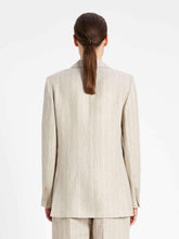 Load image into Gallery viewer, Marisa Linen Longline Blazer