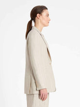 Load image into Gallery viewer, Marisa Linen Longline Blazer