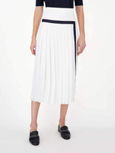 Load image into Gallery viewer, Pinne Pleated Geometric Midi Skirt