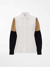 Load image into Gallery viewer, Badia Tri-Tone Balloon Shirt
