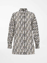 Load image into Gallery viewer, Magiaro Printed Cotton Poplin Shirt