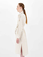 Load image into Gallery viewer, Pedina Poplin Belted Shirt Dress