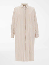 Load image into Gallery viewer, Pedina Poplin Belted Shirt Dress