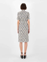 Load image into Gallery viewer, Fumana Printed Cotton Belted Dress