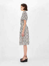 Load image into Gallery viewer, Fumana Printed Cotton Belted Dress