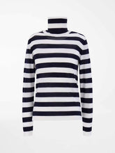 Load image into Gallery viewer, Adelio Wool Striped Turtleneck