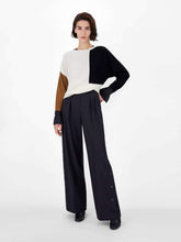 Load image into Gallery viewer, Taiga 100% Wool Colourblock Knit