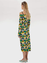 Load image into Gallery viewer, Colomba Jersey Open Shoulder Dress
