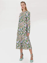 Load image into Gallery viewer, Bimba Cotton Stretch Jacqaurd  Dress