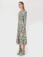 Load image into Gallery viewer, Bimba Cotton Stretch Jacqaurd  Dress