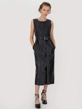 Load image into Gallery viewer, Capo Leather Dress