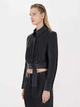 Load image into Gallery viewer, Bari Leather Jacket