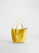 Load image into Gallery viewer, Plages Croc Embossed Leather Tote