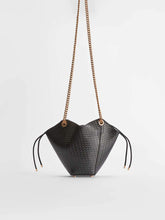 Load image into Gallery viewer, Flowers Basket Weave Leather Crossbody