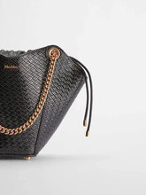 Load image into Gallery viewer, Flowers Basket Weave Leather Crossbody