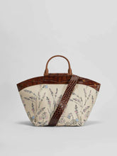Load image into Gallery viewer, Anitam4 Floral Croc Embossed Tote