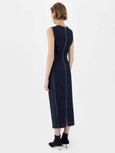 Load image into Gallery viewer, Giugno Snail Denim  Dress