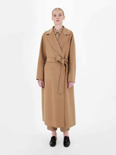 Load image into Gallery viewer, Elisa Wool Wrap Long Belted