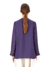 Load image into Gallery viewer, Falla Ramie Ruffle Blouse