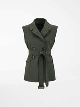 Load image into Gallery viewer, Galvano Cotton Trench Vest
