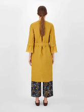 Load image into Gallery viewer, Aloe Ramie Ruffle Sleeve Belted