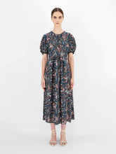 Load image into Gallery viewer, Vandea Silk Crepe De Chine Puff Sleeve