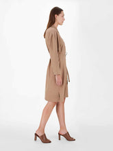 Load image into Gallery viewer, Cadmio Silk Belted Shirt Dress