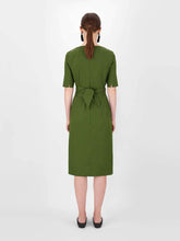 Load image into Gallery viewer, Liriche Linen Cotton Crew Dress