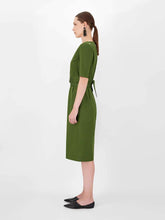 Load image into Gallery viewer, Liriche Linen Cotton Crew Dress