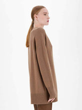 Load image into Gallery viewer, Uranio Cashmere Wool Oversize Cardi