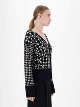 Load image into Gallery viewer, Papiro Jacquard Knit Cardigan
