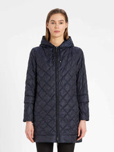 Load image into Gallery viewer, Enovel Quilted Hooded Down Zipper
