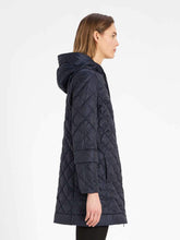 Load image into Gallery viewer, Enovel Quilted Hooded Down Zipper