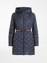 Load image into Gallery viewer, Enovel Quilted Hooded Down Zipper