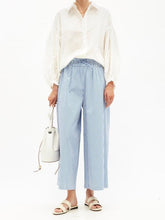 Load image into Gallery viewer, Baleari Silk Blend Belted Top