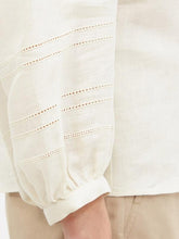 Load image into Gallery viewer, Edicola Linen Puff Sleeve Shirt