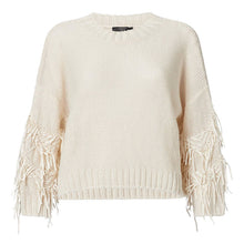 Load image into Gallery viewer, Estroso Fringe Crew Knit
